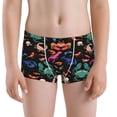 thumbnail image 5 of Yiaed Animals Under Water Print Boys' Boxer Briefs Cotton Casual Stretch Comfort Boys Boxers - Kids Boxer Briefs Underwear for Boys (6-18)-Small, 5 of 5
