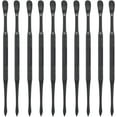 thumbnail image 3 of 10PCS Wax Carving Tool, Stainless Steel Sculpture Tool Wax Tools Kit, Sculpting Tool Spoon, Double-Headed 4.6" Length, Black, 3 of 14