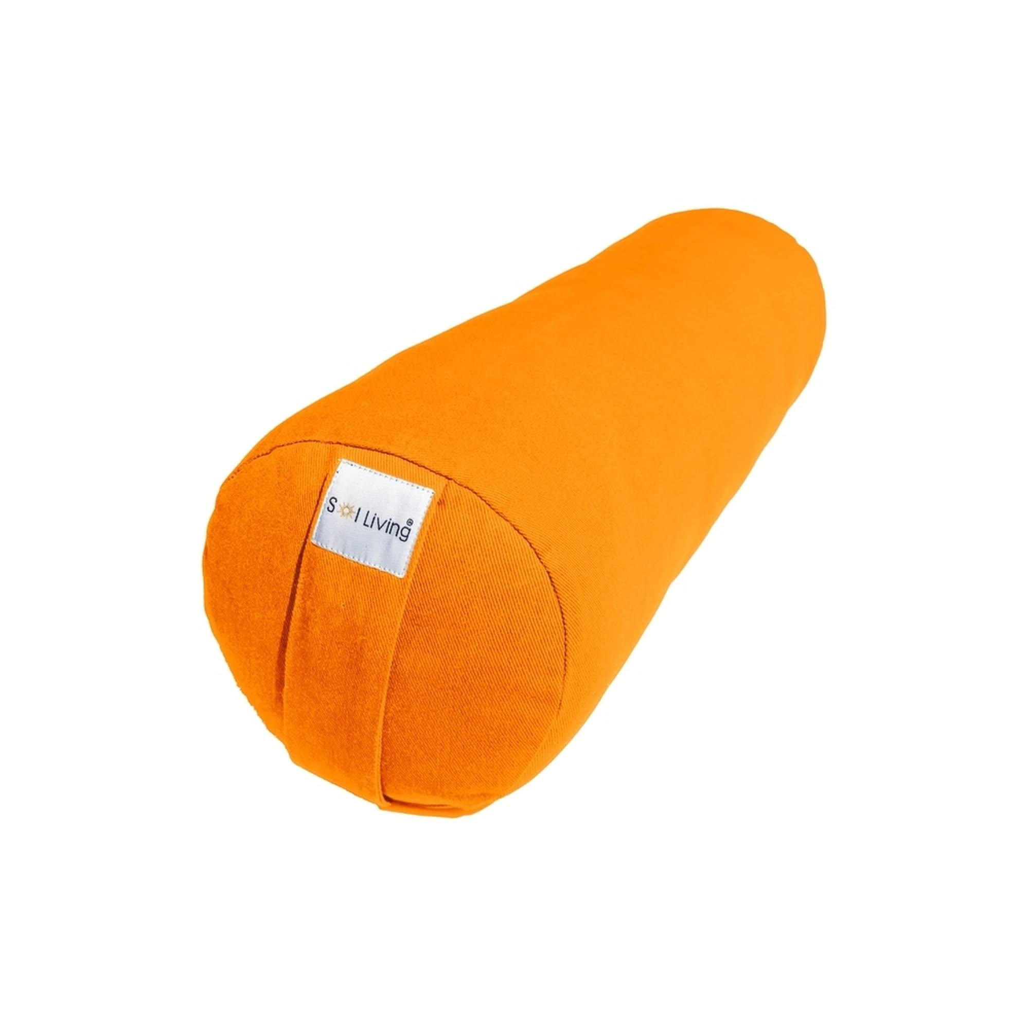 Sol Living Yoga Bolster Pillow Cotton Meditation Cushion Meditation Accessories for Restorative