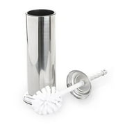 BINO Toilet Brush & Holder with Removable Drip Cup, Polished Chrome