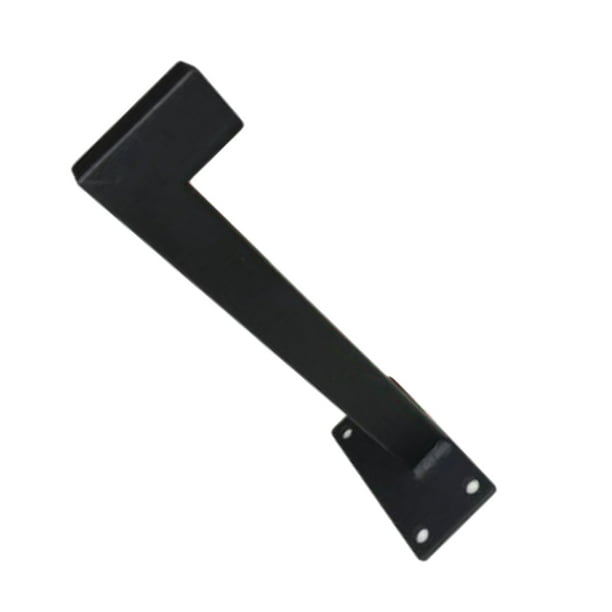 Soportes de estantería industriales de acero para montaje en pared para estanterías flotantes de bricolaje 25cm