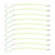 thumbnail image 1 of 10pcs Aparejos Accesorios para Caña Atados a Mano Tubo de Plataforma Luminosa Tamaño del gancho 18, 1 of 8