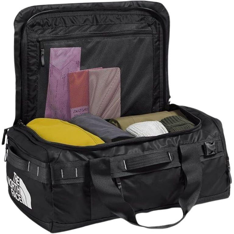 The North Face Base Camp Voyager Duffel Bag Black 62L Adjustable