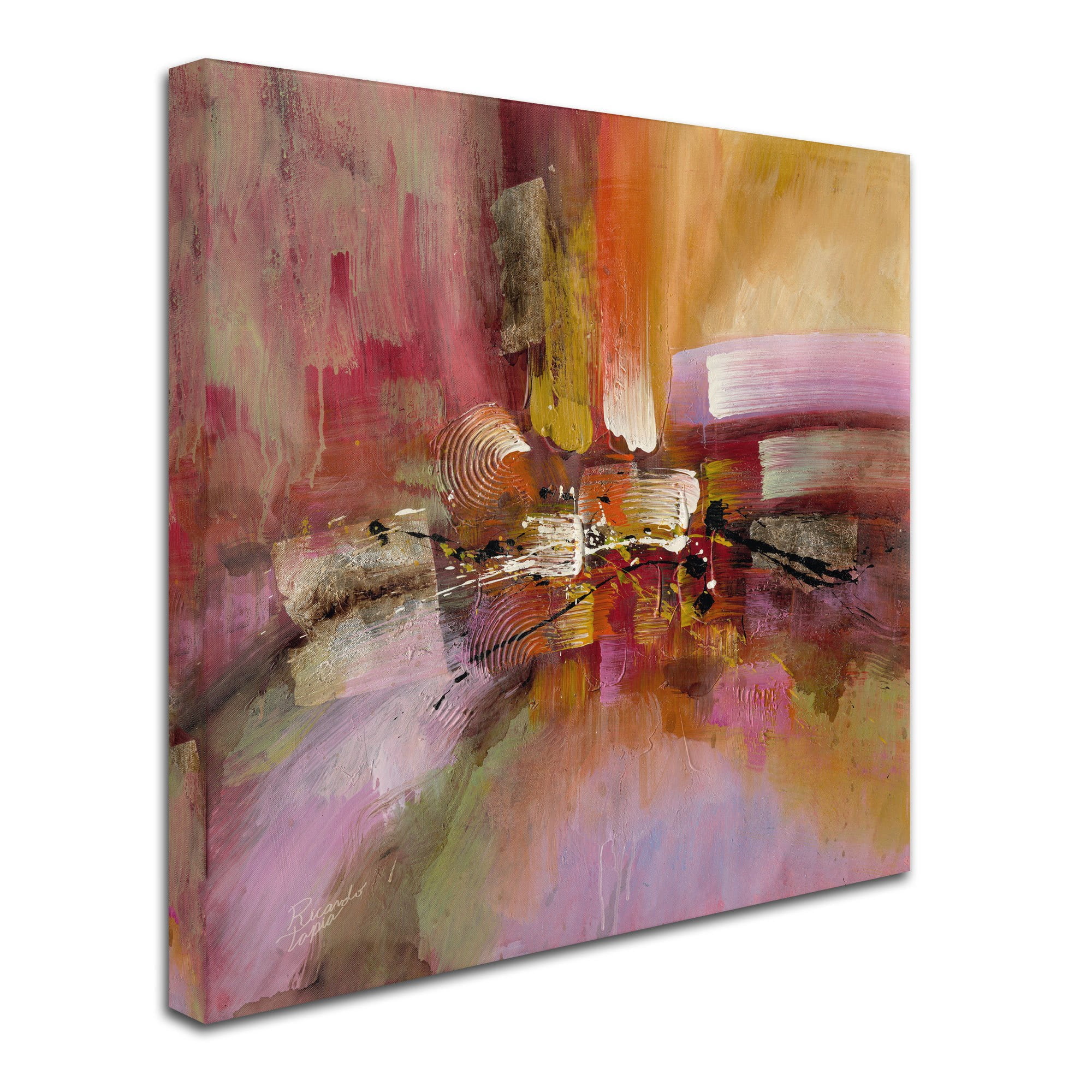 Trademark Fine Art "Soft Touch" Canvas Art by Ricardo Tapia