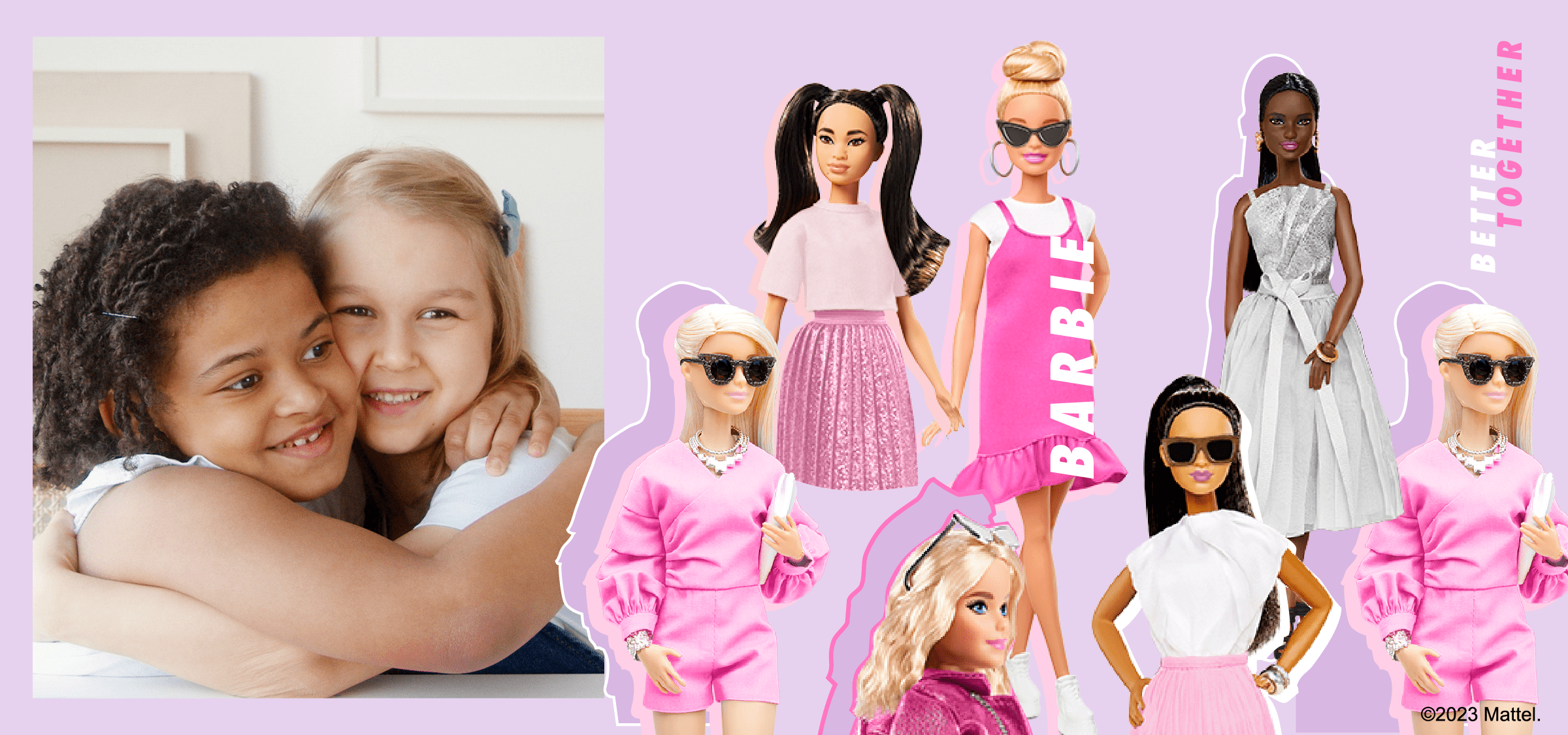 Personalized 15 oz Pink Barbie Mug, Lavender Barbie
