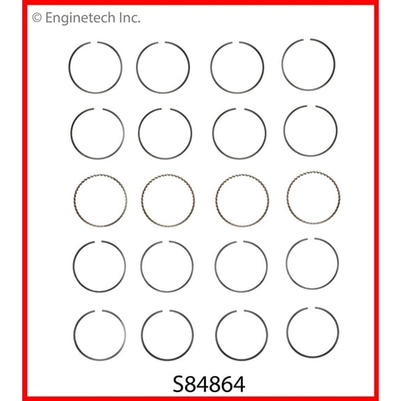 RINGS FORD 2.0L SOHC STEE