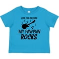 thumbnail image 3 of Inktastic For the Record My Pawpaw Rocks Boys or Girls Baby T-Shirt, 3 of 5