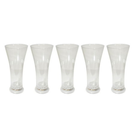 

Led Juice Glass 5 Pcs Creative Colorful Flashing Led Cup Water Induction Luminous Light-Up Goblet Juice Cup For Restaurant Party Bar