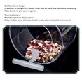 thumbnail image 4 of Clear Window Bird Feeders, Sturdy Round Shape Wild Bird Feeders Hanging Chain Precise Discharge   For Garden, 4 of 8