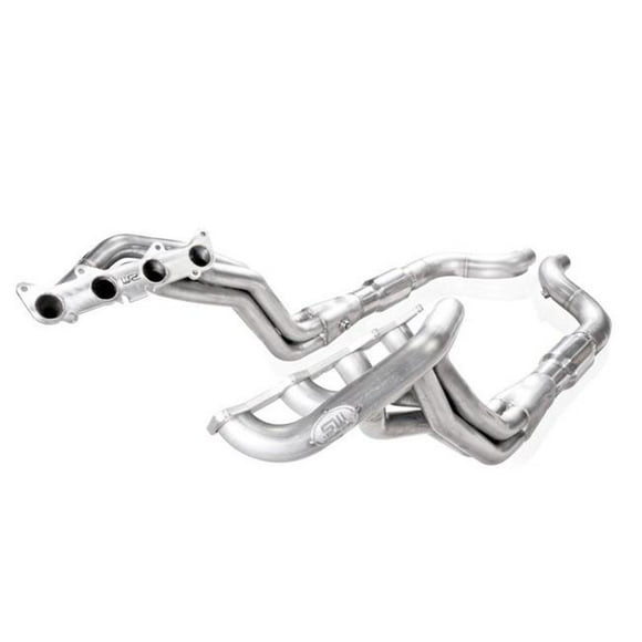 Stainless Works M15HCAT 1.87 x 3 in. Factory Connection High-Flow Catted Headers for 2015-2016 Mustang GT