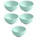thumbnail image 1 of Bol Grande de Paja de 15 Cm | Bol para Comida | Bol para Estudiantes | Vajilla Infantil | Juego de 5 | Azul, Beige, Verde, Morado | 15 X 15 X 7,5 Cm, 1 of 1