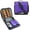 Purple, variant on Med Manager Medicine Supply Organizer with Insulin Cooler Travel Case, Holds (15) Pill Bottles - (11) Standard Size and (4) Large Bottles, Black, 13 inches x 13 inches x 4.5 inches