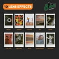thumbnail image 3 of Fujifilm Instax Mini EVO Hybrid Instant Film Camera (Brown) (16812534) Bundle with 20 Instant Film Sheets + 32GB Memory Card + Small Padded Case + SD Card Reader + MicroFiber Cleaning Cloth, 3 of 8
