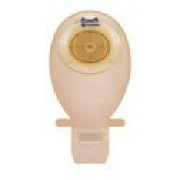 SenSura Filtered Ostomy Pouch, One-Piece System, 11.5 Inch Length, Maxi, 5/8 to 1-11/16 Inch Stoma, Drainable, Transparent, 10 Count