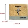 thumbnail image 2 of Bolsa de herramientas YONGSHENG Cartera corta plegable de Cuero con bolsillo para monedas para niños y niñas, 2 of 5