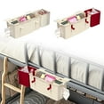 thumbnail image 3 of TIELUTT Overbed Caddy Organizer Hanging Storage for Bedside Desk with Expandable Design Baby Clothes Organization Bag Organizer Storage Blanket Storage Closet with Lids Tidy & Co, 3 of 6