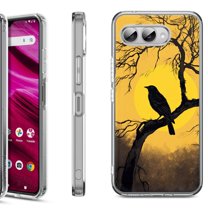 Shockproof Phone Case for T-Mobile Revvl 8, by OneToughShield - Bird Sunset