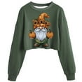 thumbnail image 1 of Ailaofu Women's Sweatshirt Fall Halloween Lantern Long Sleeve Pullover Spooky Season Sweatshirt, 1 of 2