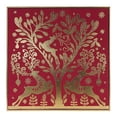 thumbnail image 2 of Melrose Framed Holiday Deer Print 15.5"SQ, 2 of 3