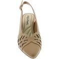 thumbnail image 2 of Easy Street Bizzy Women's Slingback Pumps Color: Beige Size: 8.5, 2 of 3