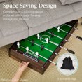 thumbnail image 6 of Best Choice Products 11-in-1 Kids Combo Game Set w/ Ping Pong, Foosball, Air Hockey, 5 Accessory Bags - Gray, 6 of 8