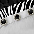 thumbnail image 4 of Feelyou Zebra Cheetah Print Curtains Pack of 2 (52x84 Each), Polkadots Window Curtains, 4 of 6