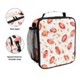 thumbnail image 2 of Haosy Rugby with Fire Reusable Lunch Box Men/Women Insulated Lunch Bag for School Picnic Travel, 2 of 6