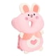 thumbnail image 2 of Almohadilla protectora para la cabeza de bebé con forma de animal de dibujos animados, fibra artificial, cojín para mochila, conejito rosa, 2 of 14