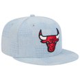 thumbnail image 3 of Men's New Era Denim Chicago Bulls Injection Denim Patchwork 9FIFTY Snapback Hat, 3 of 6