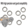 thumbnail image 6 of Yajisi 8pcs 10x15x4mm Ball Bearings (0.4x0.6x0.2 inches) for HPI WR8 B021 ST/MT RC Car Spare Parts Accessory Metal Replacement High Performance Vehicle Hardware Component Kit B030, 6 of 9