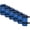 Blue, variant on Case-it The Pouch Zippered Pencil Case with Grommets, Lime Green/Blue
