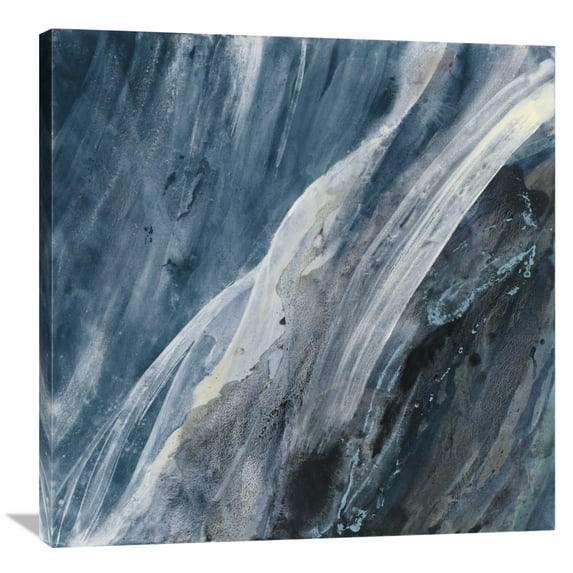 Global Gallery Albena Hristova 'Splash Indigo' Canvas Wall Art