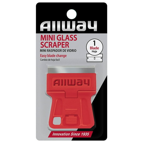 Allway Tools GSM GSM-Series Mini Glass Scraper with 1 Blade