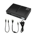 thumbnail image 4 of Adaptador de corriente de respaldo UPS UPS Compact Black Quiet Operations DC1018L 5V 12V 9V para de audio por cable Router Cámara de seguridad, 4 of 8