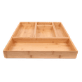 Better Homes & Gardens Bamboo Drawer Organizer 5pc Set, 17.9Wx 14.96Dx1