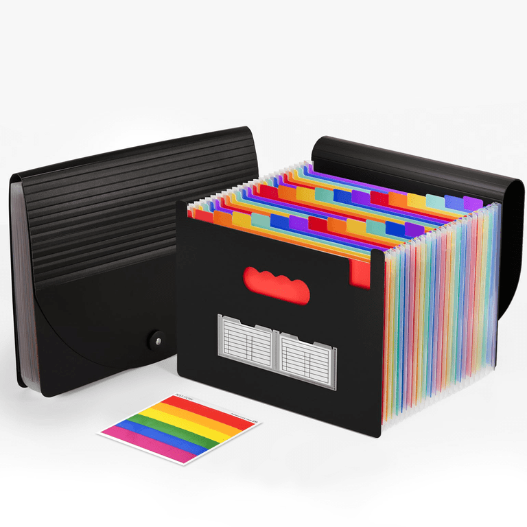 Accordion File Organizer 25 Pockets photo 3