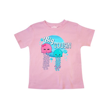 

Inktastic Big Cousin Cute Jellyfish Gift Toddler Boy or Toddler Girl T-Shirt