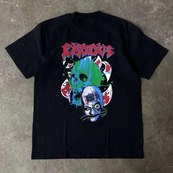 RARE Exodus Band Live In tour T-shirt S to 5XL NE251 FREE SHIPPING