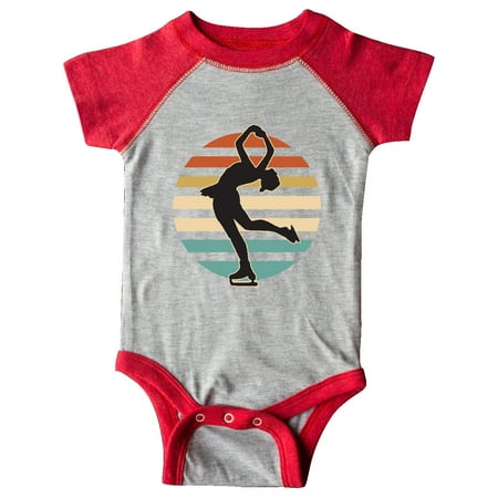 

Inktastic Ice Skating Ice Dancing Gift Baby Girl Bodysuit