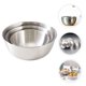 thumbnail image 5 of GOOHOCHY Cuenco de cocina de acero inoxidable de 3 piezas, cuenco para mezclar huevos, cuenco para ensalada, cuenco para sopa con báscula, 5 of 8