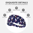 thumbnail image 3 of Cute Alpaca Starry Sky Planet Headbands for Women Men, Workout Elastic Sweat Band for Yoga Running Cycling Gym Exercise Non Slip Head Bands for Women's Hair, 3 of 5