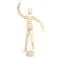 thumbnail image 2 of Drawing?Mannequin, Wooden?Mannequin Human Body Proportions For Artist For Sketching For Painting 5.5in(14cm), 2 of 8