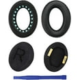 thumbnail image 2 of Adhiper Replacement QC35 EarPads Cushions Earmuffs Ear Pads Compatible with Boses QuietComfort 35/QuietComfort 35 II Headphones(Black), 2 of 8