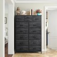 EnHomee Large 14-Drawer Dresser, Tall and Easy Assemble Bedroom Storage ...