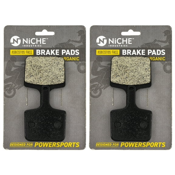 Niche Brake Pad Set for Polaris Indy 600 RMK Switchback 800 Rear Organic 2 Pack 519-KPA2672D