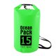 thumbnail image 2 of Saco De Bolsa Seca Bolsa seca impermeable Pack Saco Natación Kayak River Trekking (15L Verde) Ndcxsfigh  Libre de BPA, 2 of 4