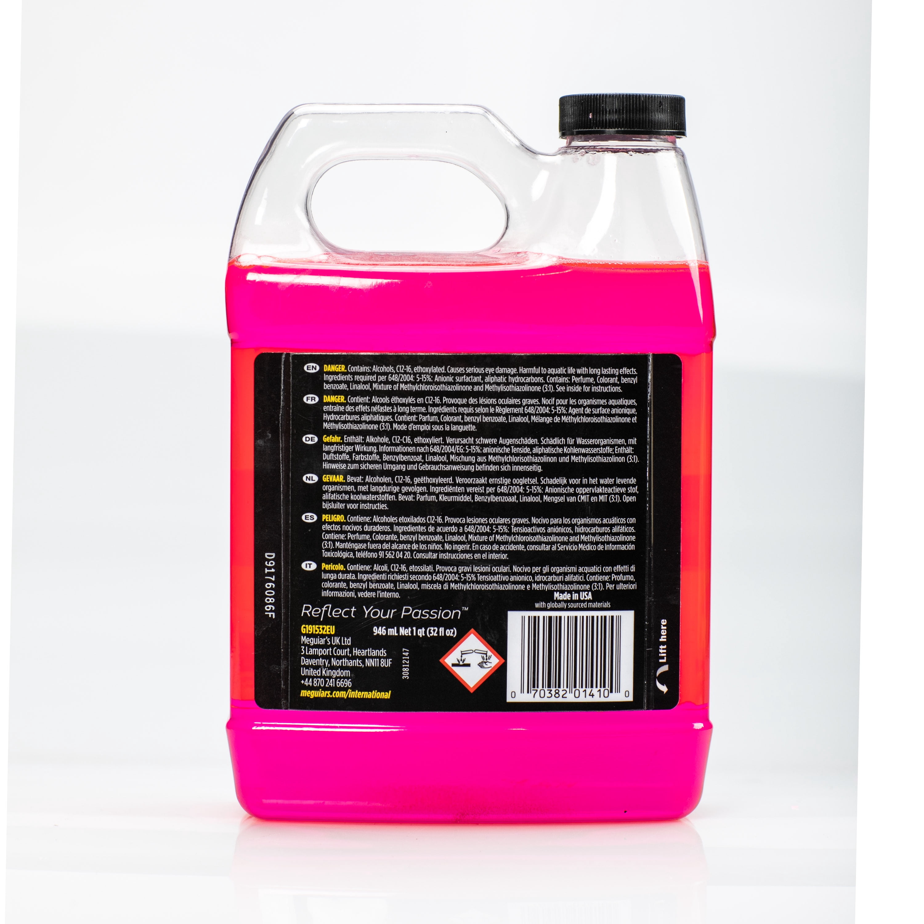 Meguiar's Ultimate Snow Foam Shampoo for Auto Detailing and Car Washing, 32 oz