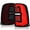 Black Housing Red/Smoke Lens, variant on Spec-D Tuning Full LED Black Tail Lights w/ Sequential Turn Signals & Startup Animation Compatible with 2019-2024 Dodge Ram 2500/3500, Left + Right Pair Headlamps Assembly