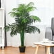 thumbnail image 1 of Costway Árbol Artificial Planta Palmera Artificial para Decoración en Oficina Hogar 110 cm, 1 of 10