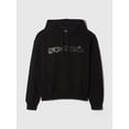 thumbnail image 4 of Sudadera con Capucha de Lana con Logo GAP para Hombre en Negro Verdadero Talla M, 4 of 4